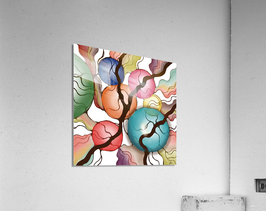 8 Ball in the Corner Pocket Acrylic Print