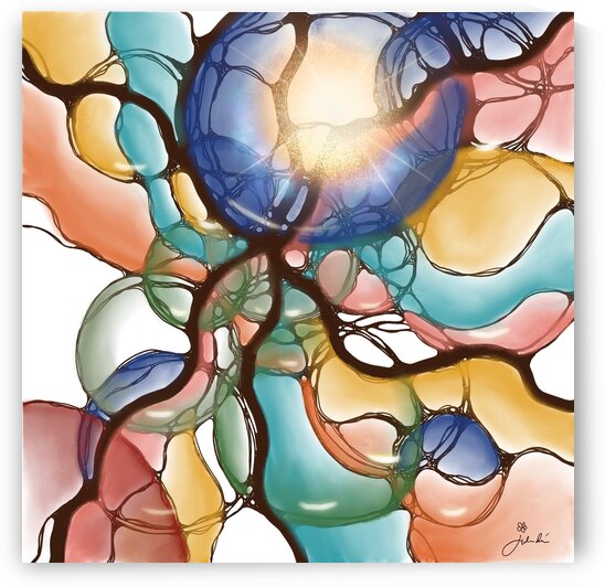 Behind Glass by Julia Duran