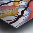 Change with a Twist Metal print