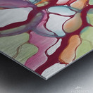 Concerto in Red Metal print