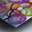 Microcosm Metal print