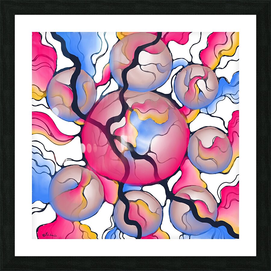 Candied Wishes Picture Frame print