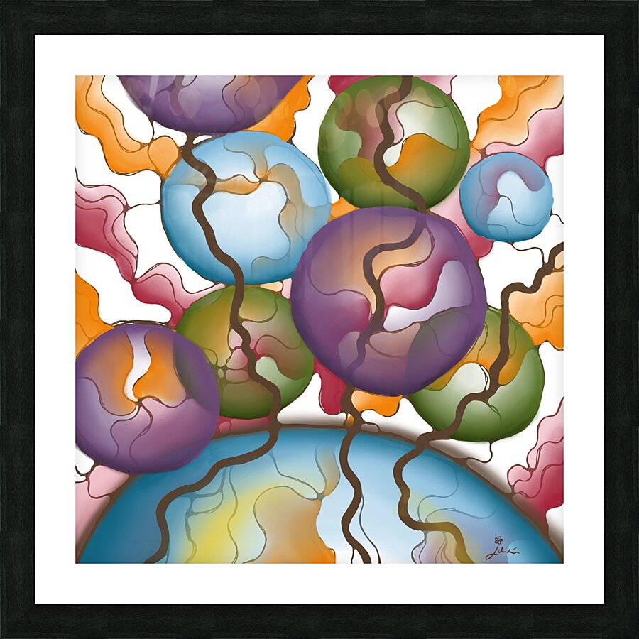 Autumn Breeze Picture Frame print