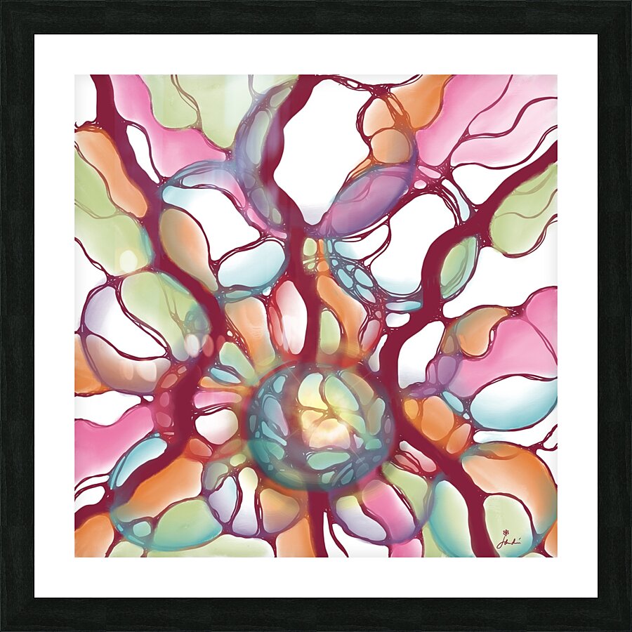 Concerto in Red Picture Frame print