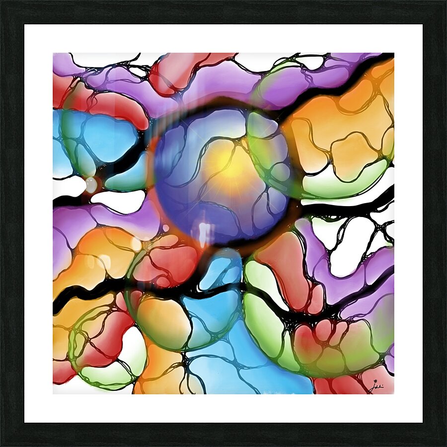 Love Giants Picture Frame print