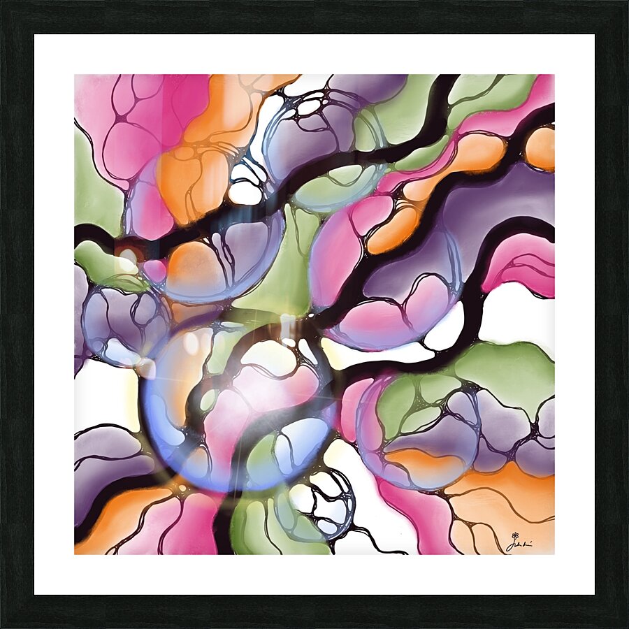 Lunar Eclipse Picture Frame print