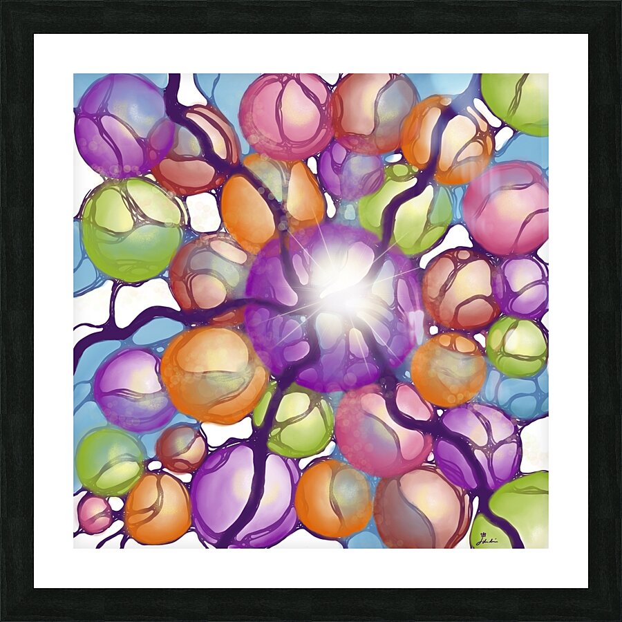 Microcosm Picture Frame print