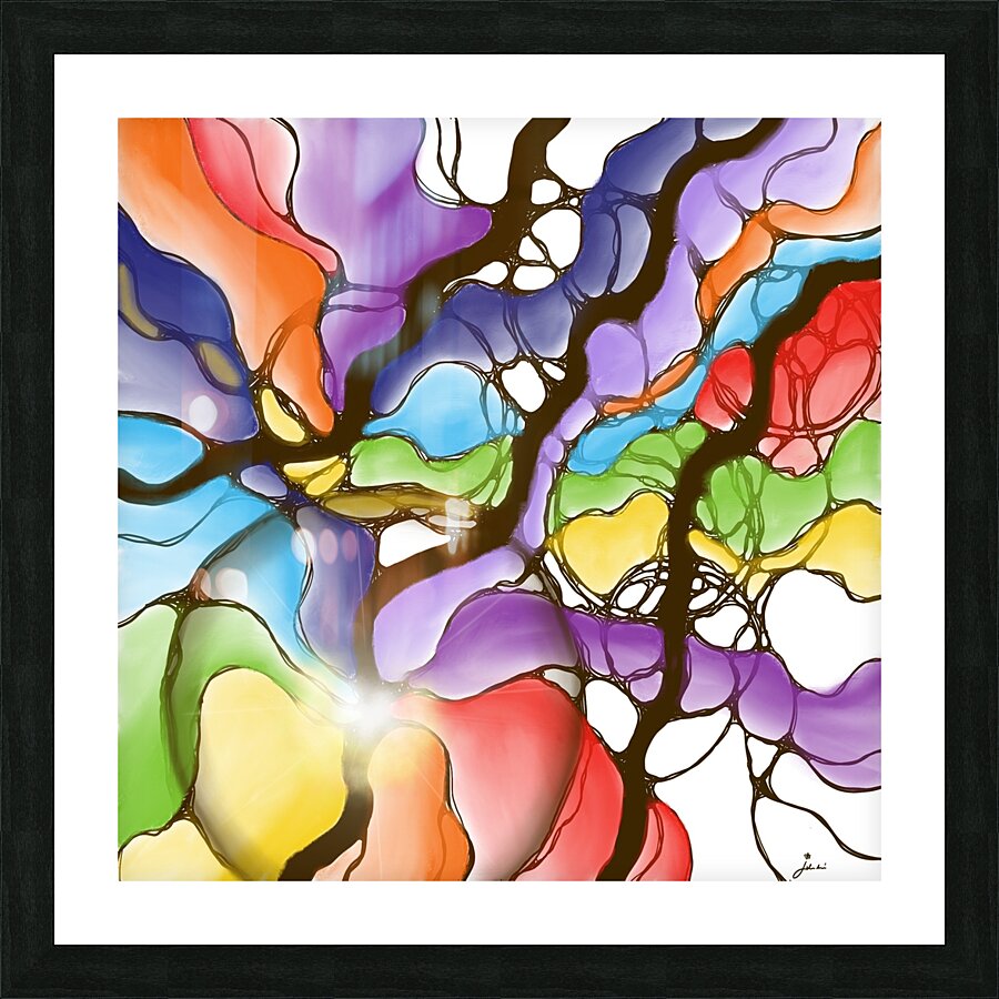 Spectrum Picture Frame print