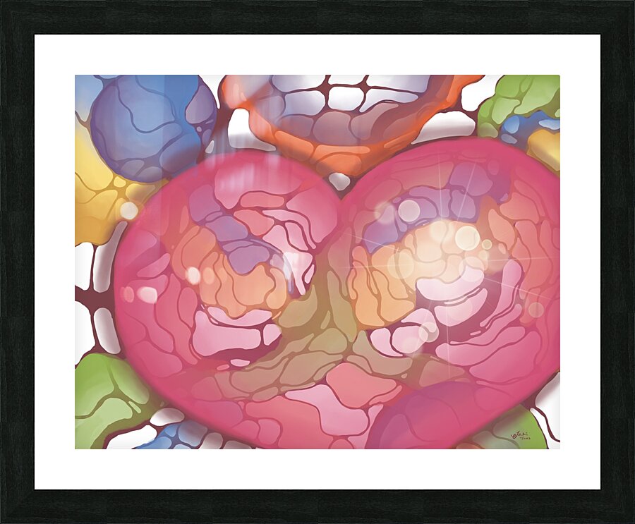 The Fortunate One Picture Frame print