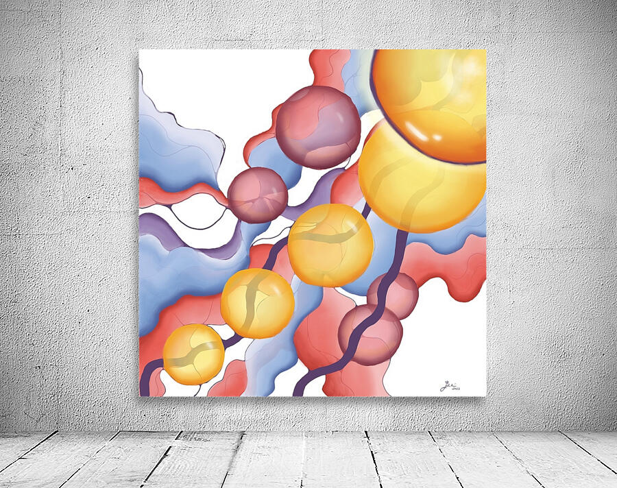 Jellyfish Sunset Wall Preview