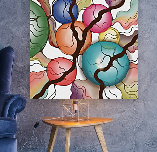 8 Ball in the Corner Pocket by Julia Duran