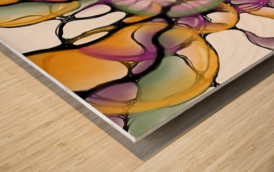 Feelin Groovy Wood print