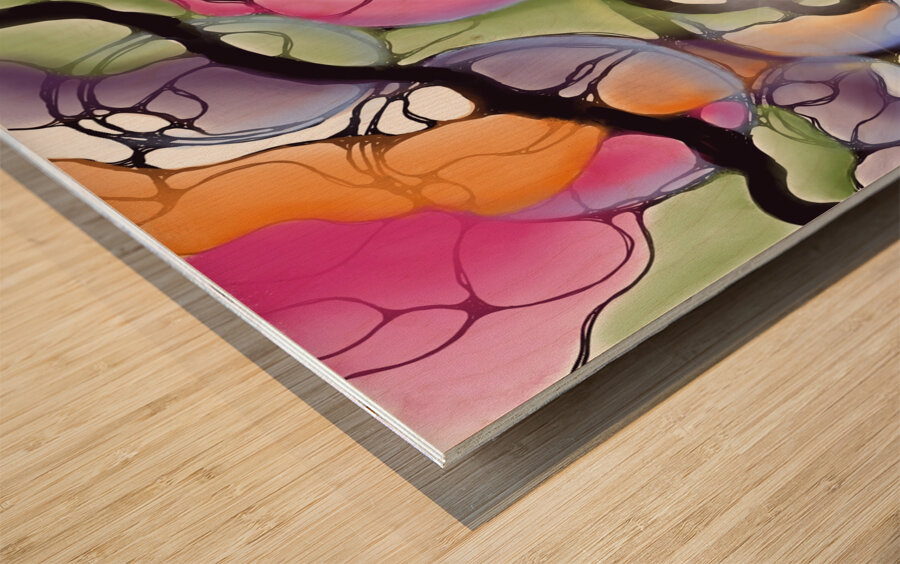 Lunar Eclipse Wood print