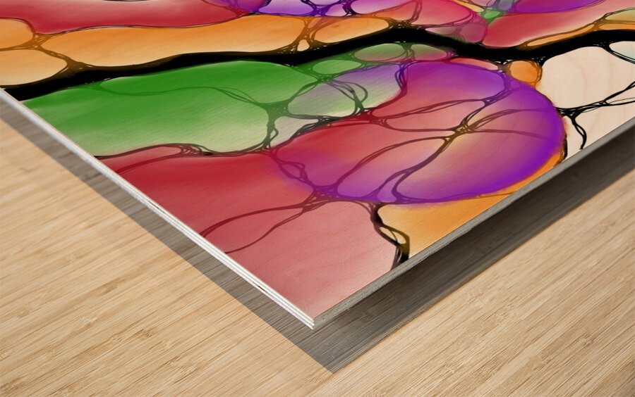 Passion No.9 Wood print