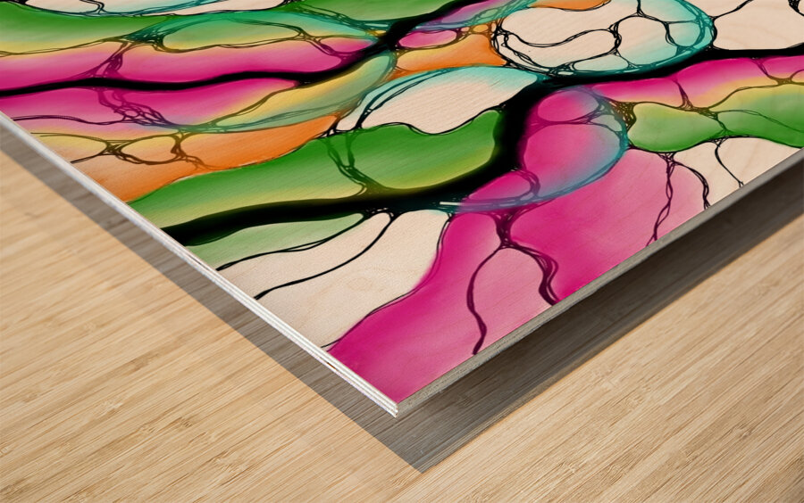 Salt & Preppy Wood print