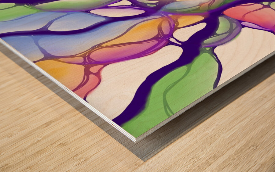 Transcendence Wood print