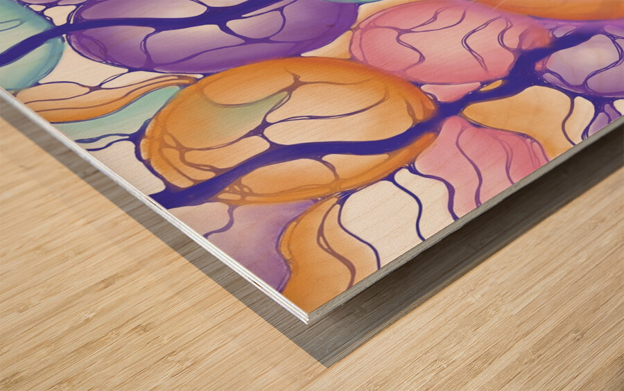 Unicorns Dream Wood print