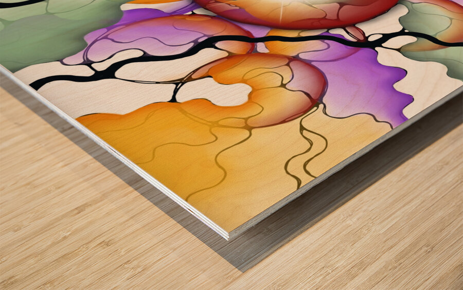 Embrace Me Wood print