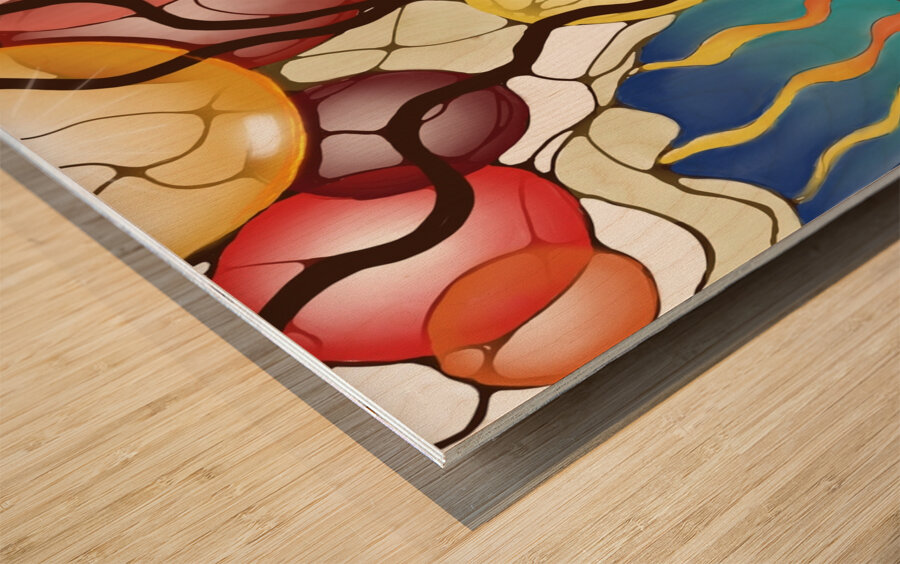 Autumnated Wood print