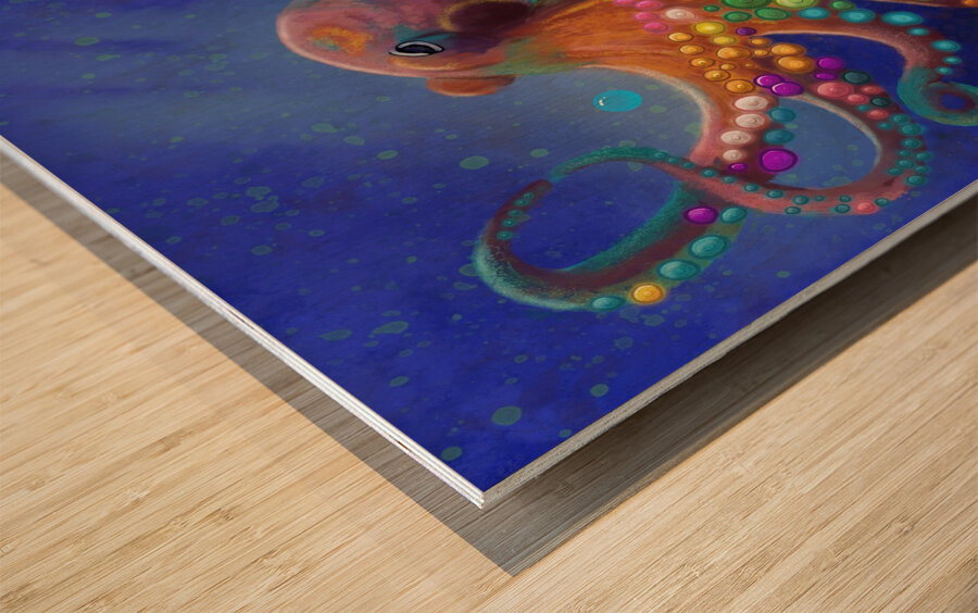 Sea Sister Wood print